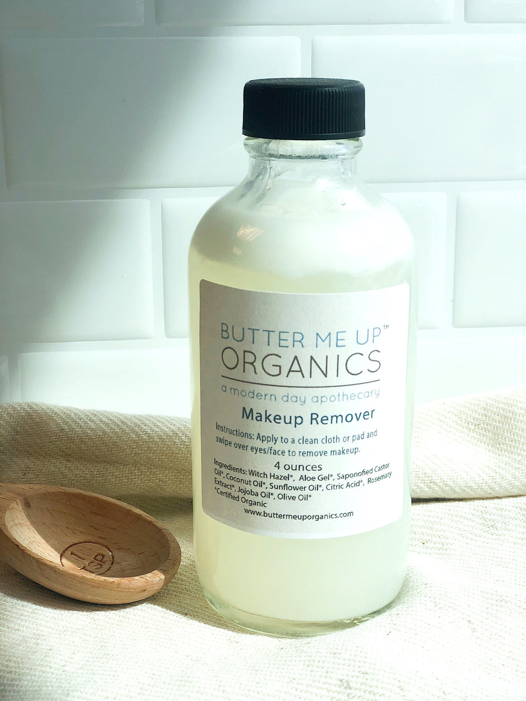 Organic Makeup Remover / Toxin Free / Gentle / Sensitive Skin