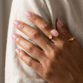 Adjustable Pink Ring