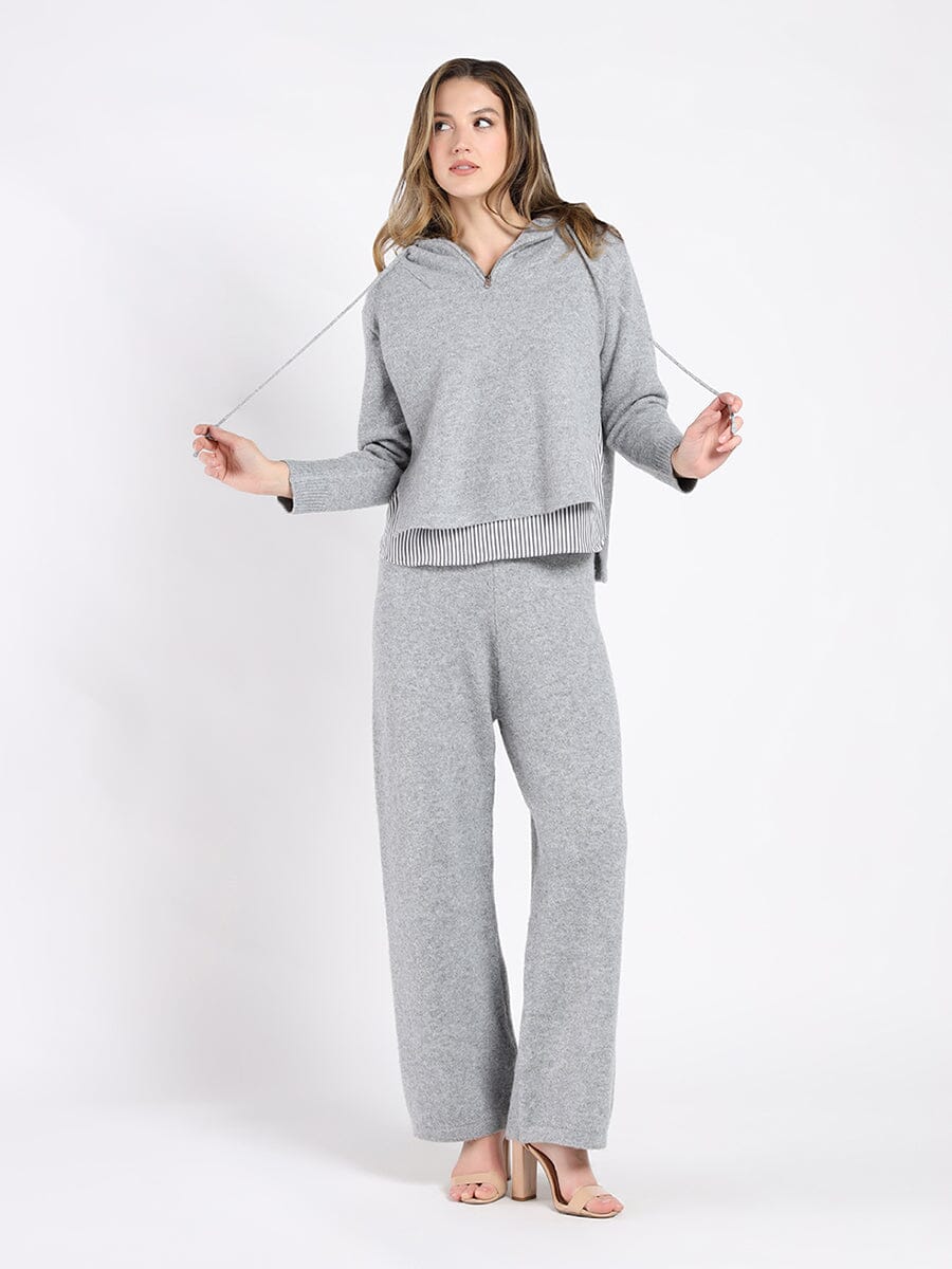 Lace Up Pull-Over Hoodie