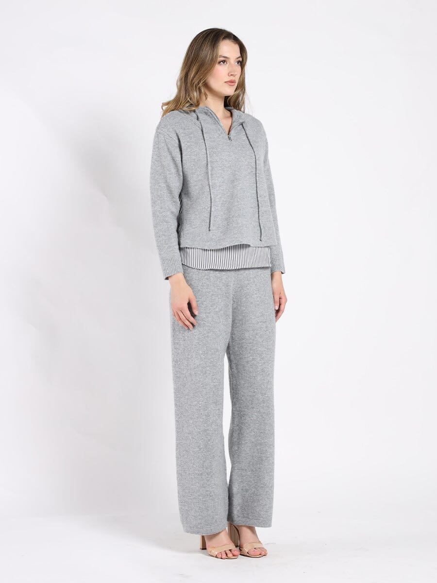 Lace Up Pull-Over Hoodie