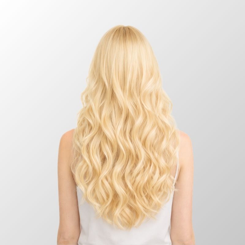 Bright Bleach Blonde I-Tip Human Hair Extensions (50g-100g)