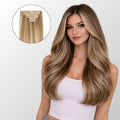 Natural Blonde Balayage (6.2/6C+60C) Classic Clip-In Hair Extensions