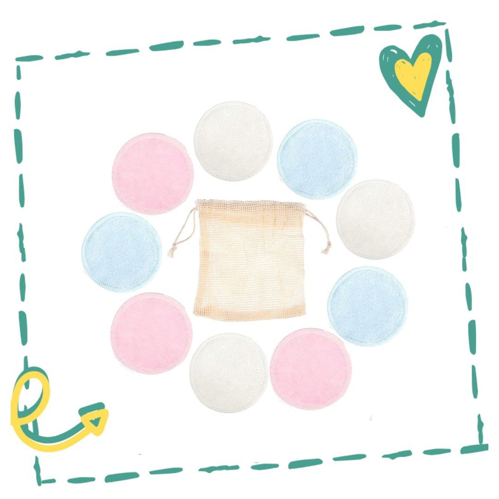 Reusable Bamboo Makeup Remover Rounds