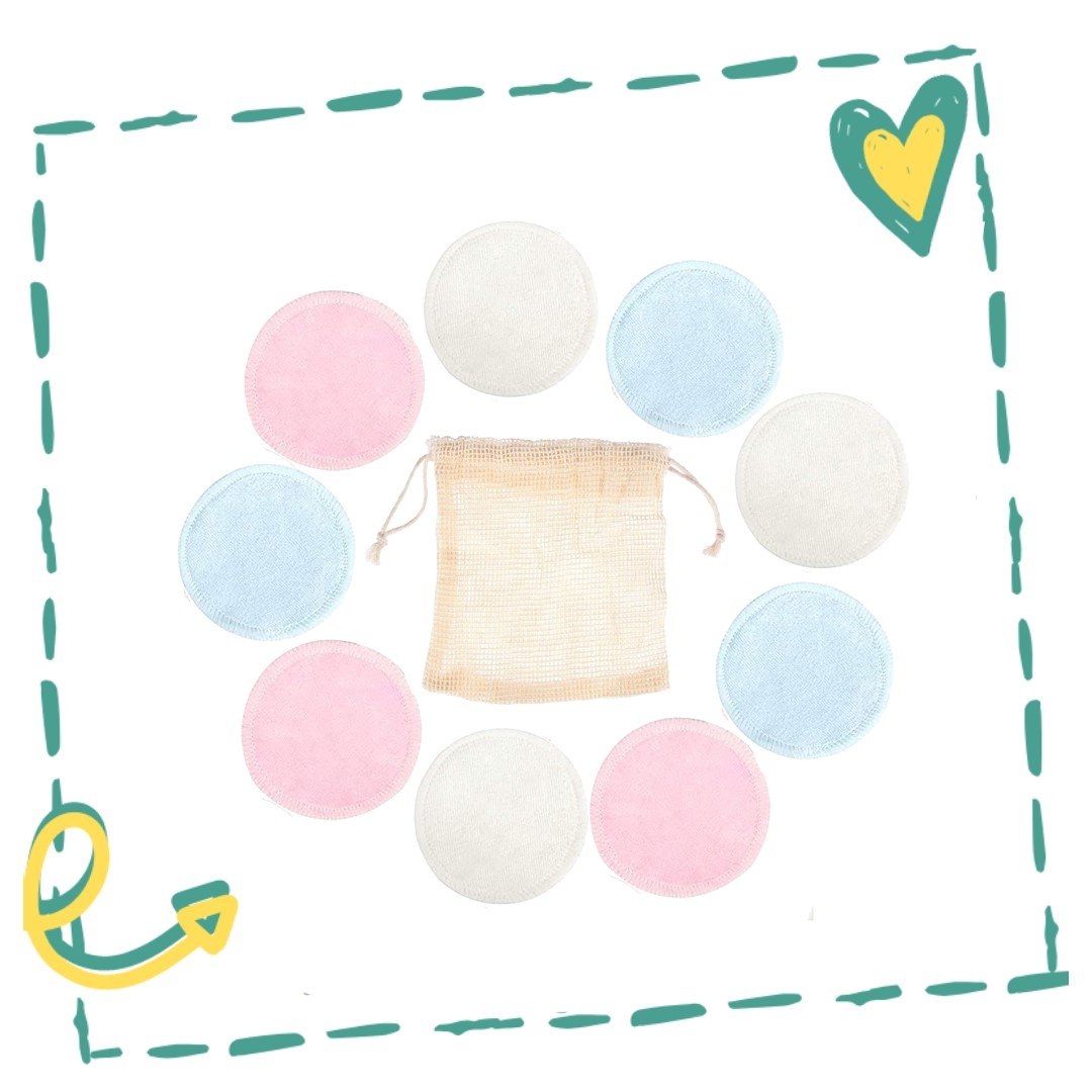 Reusable Bamboo Makeup Remover Rounds