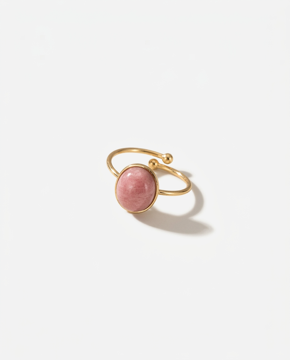 Contemporary Minimalist Gold-Plated Ring