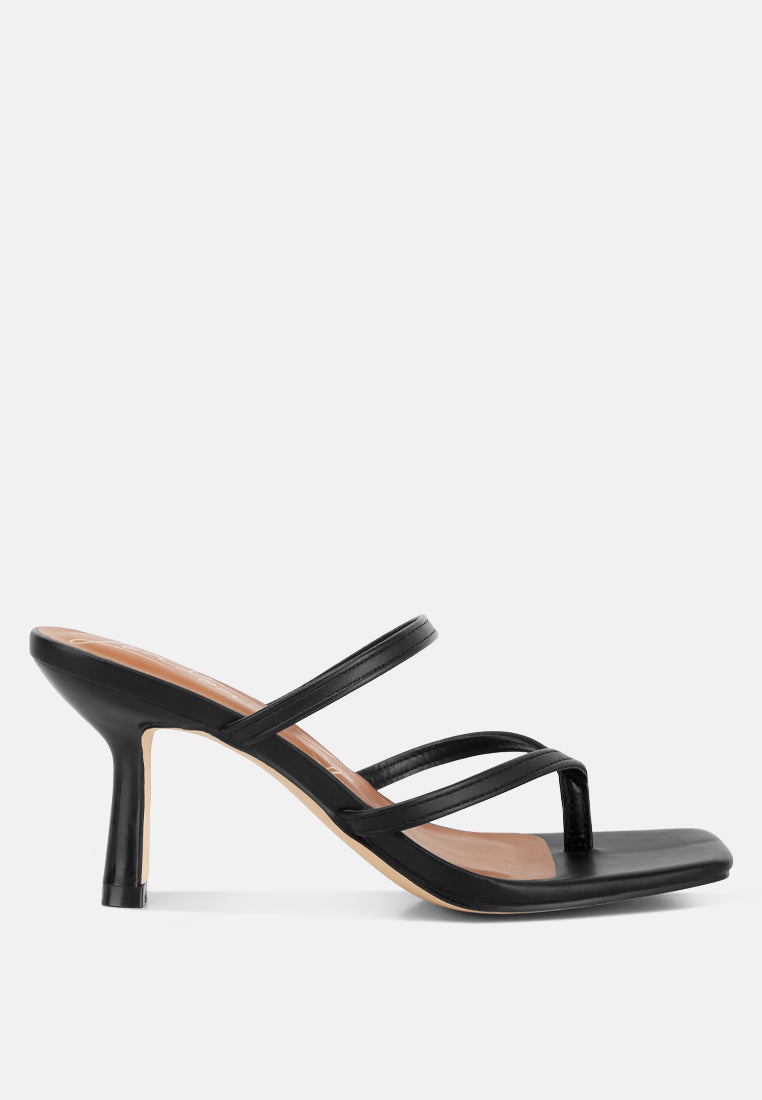 Night Life Pin Heel Sandals
