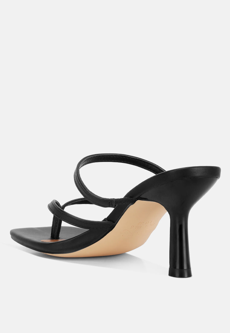 Night Life Pin Heel Sandals