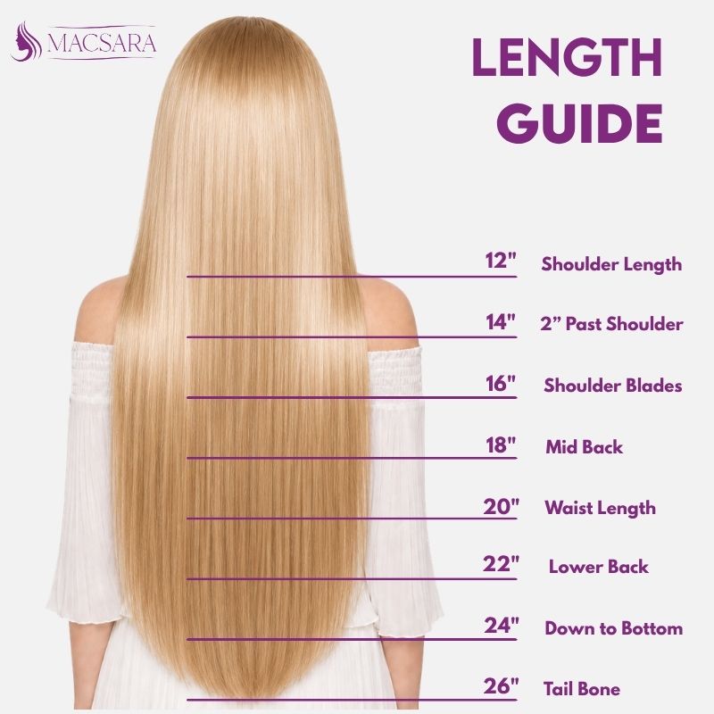 Ash Platinum Highlights (9C+60C) Full Clip-In Hair Extensions