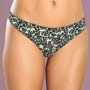 Soft Low Rise Opaque Thong Panty (S only)