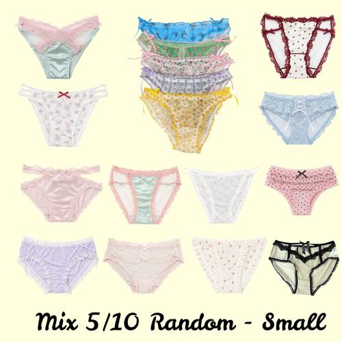 Soft Girl Floral Lace Panties