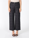 Straight Leg Quilted Puffer Pants