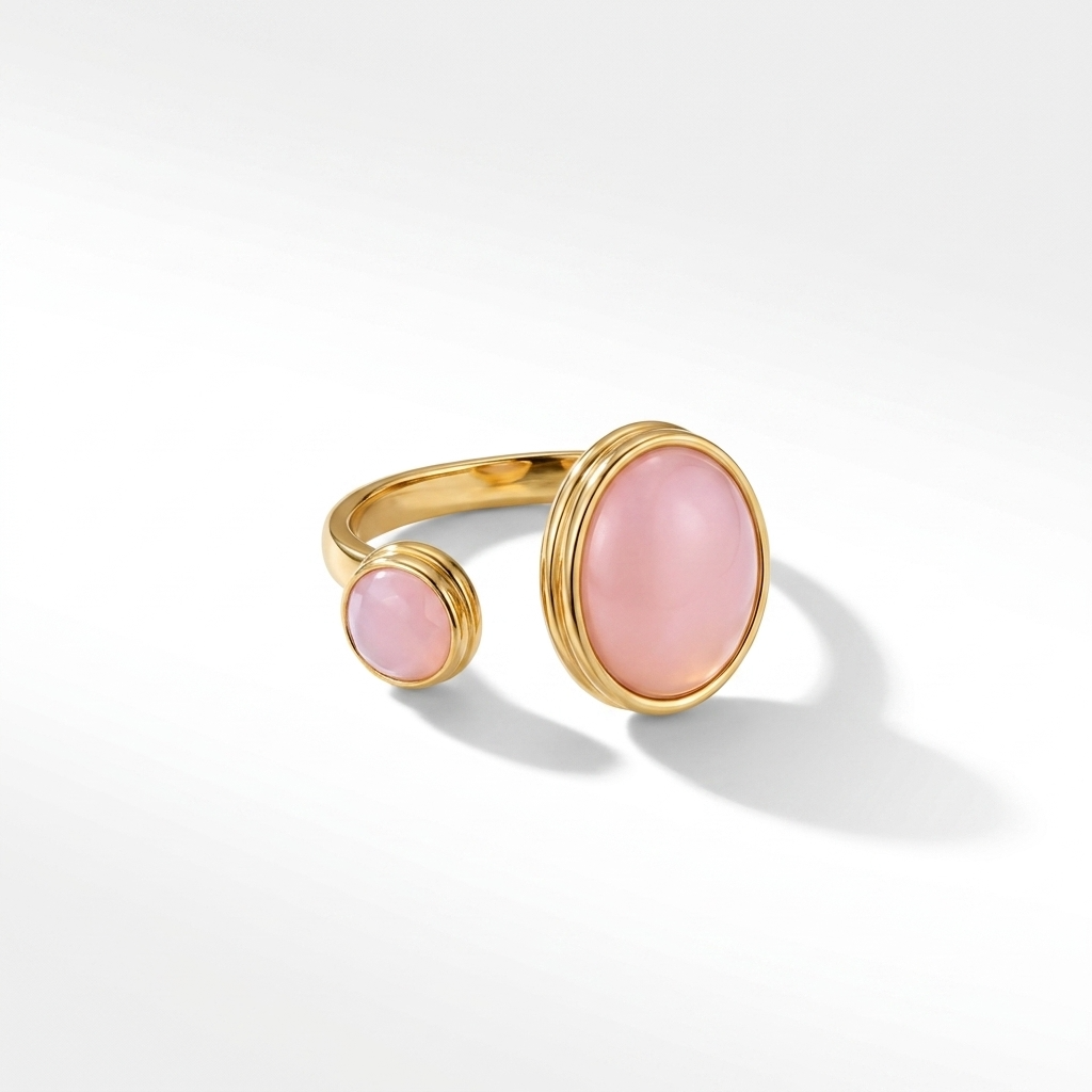 Adjustable Pink Ring